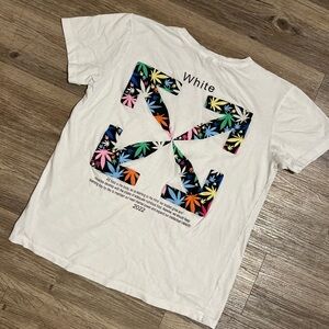 Off White T Shirt Gradient Arrows for Women’s